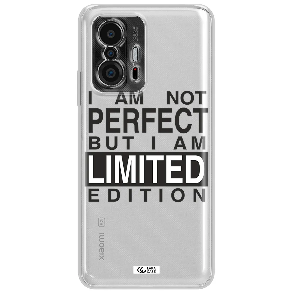 I Am Not Perfect Xiaomi 11T Clear Tpu Case