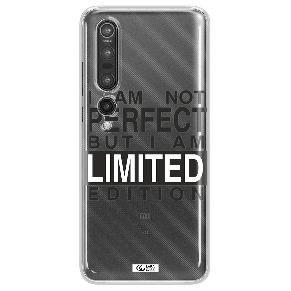 I Am Not Perfect Xiaomi Mi 10 Pro Clear TPU Case