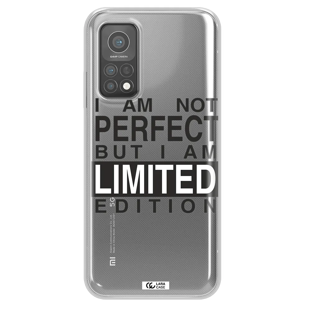 I Am Not Perfect Xiaomi Mi 10 T Pro Clear TPU Case