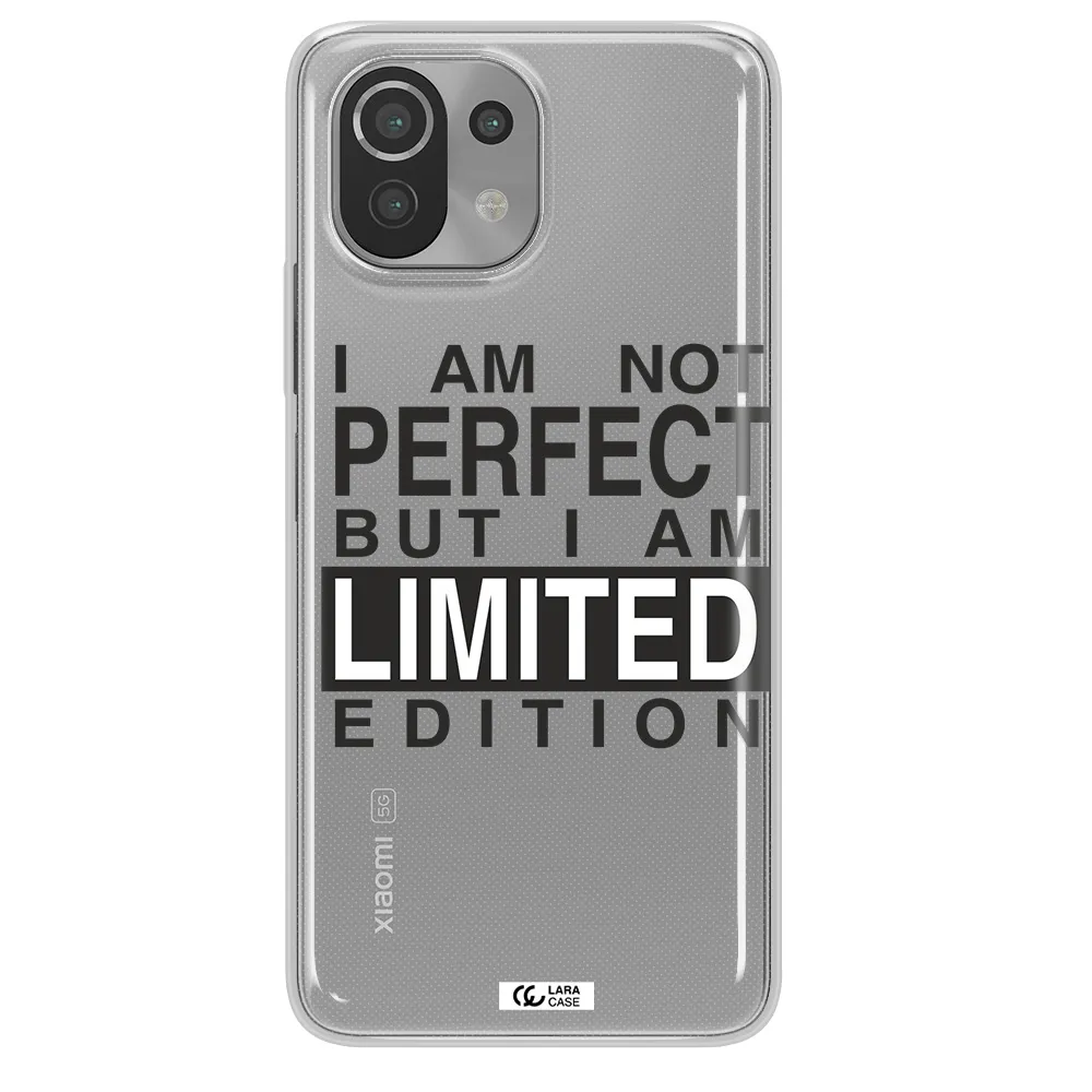 I Am Not Perfect Xiaomi Mi 11 Lite Clear TPU Case