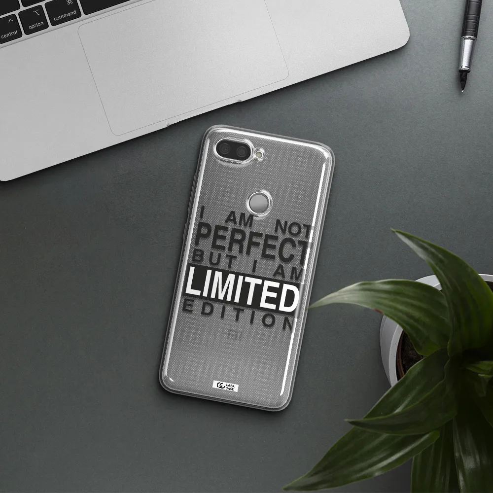 I Am Not Perfect Xiaomi Mi 8 Lite Clear TPU Case