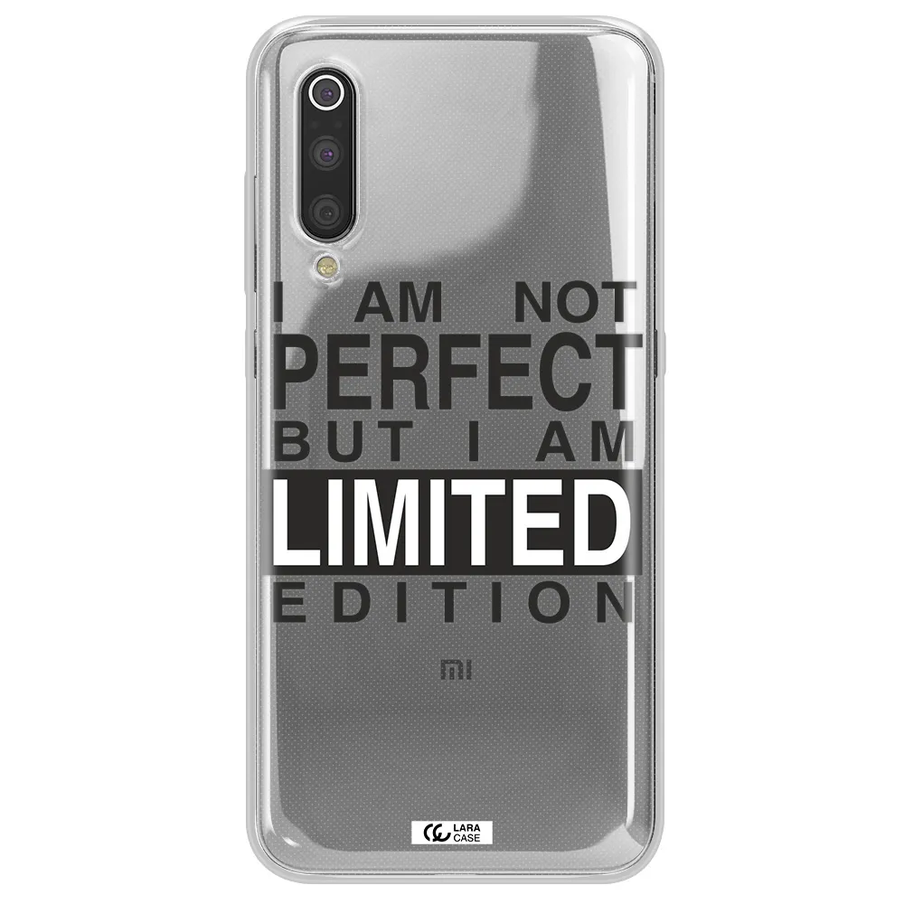 I Am Not Perfect Xiaomi Mi 9 Clear TPU Case
