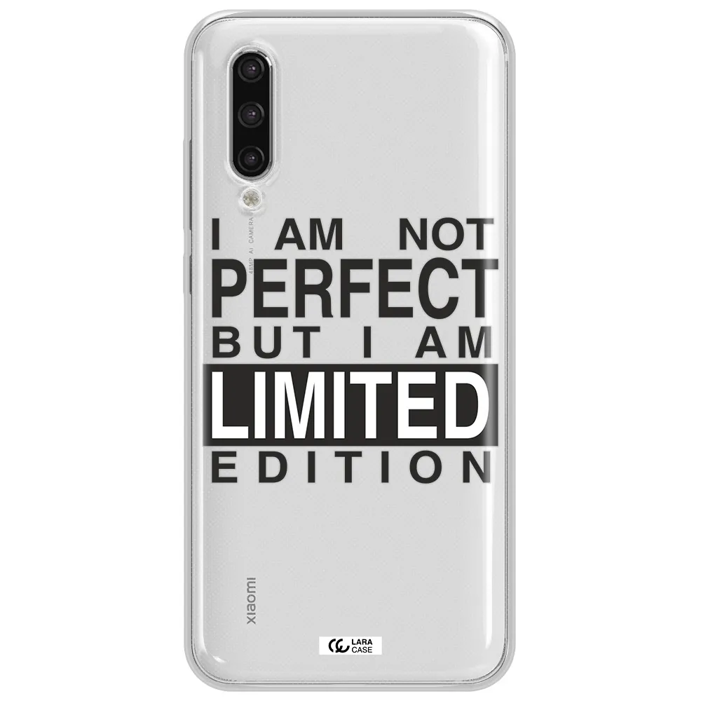 I Am Not Perfect Xiaomi Mi 9 Lite Clear Tpu Case