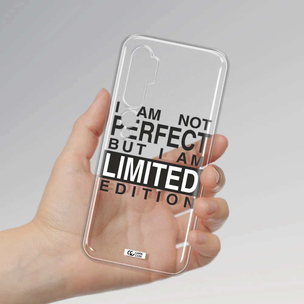 I Am Not Perfect Xiaomi Mi Note 10 Clear TPU Case