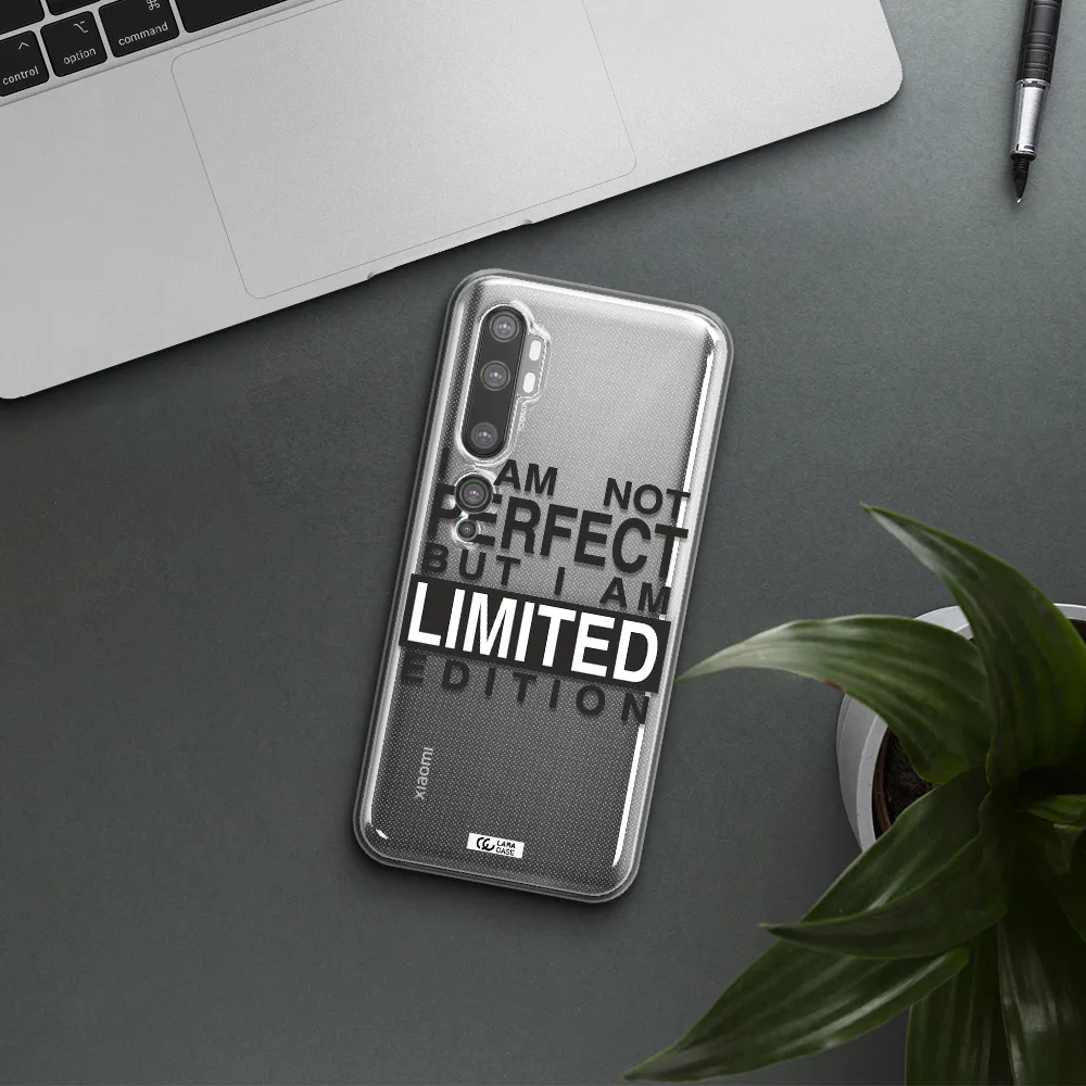 I Am Not Perfect Xiaomi Mi Note 10 Clear TPU Case