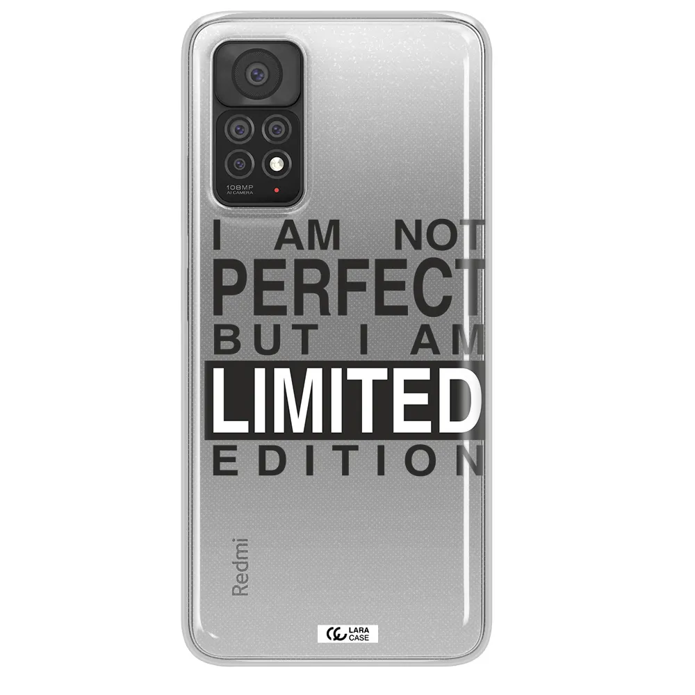 I Am Not Perfect Xiaomi Note 11 Pro Clear TPU Case