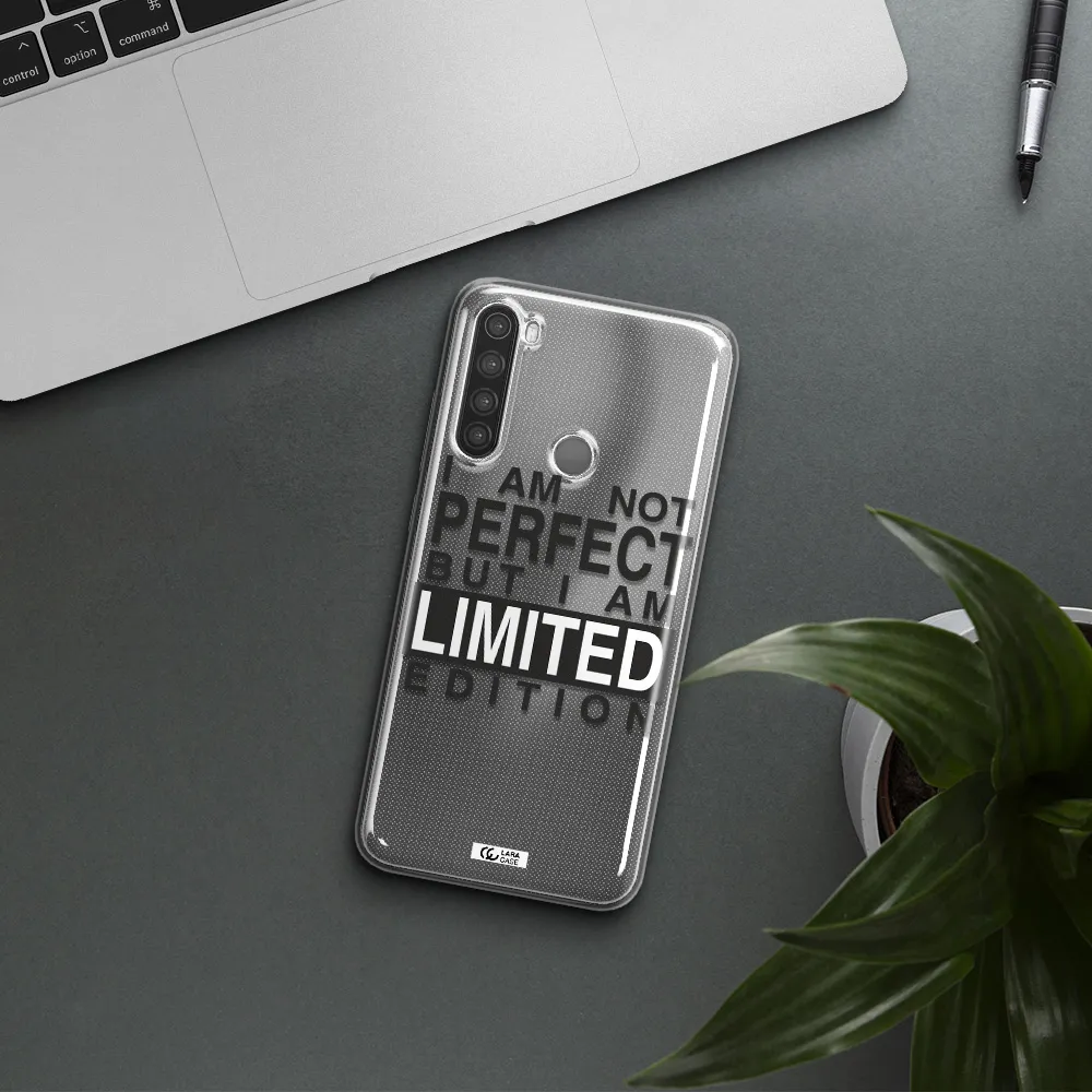 I Am Not Perfect Xiaomi Note 8 Clear TPU Case