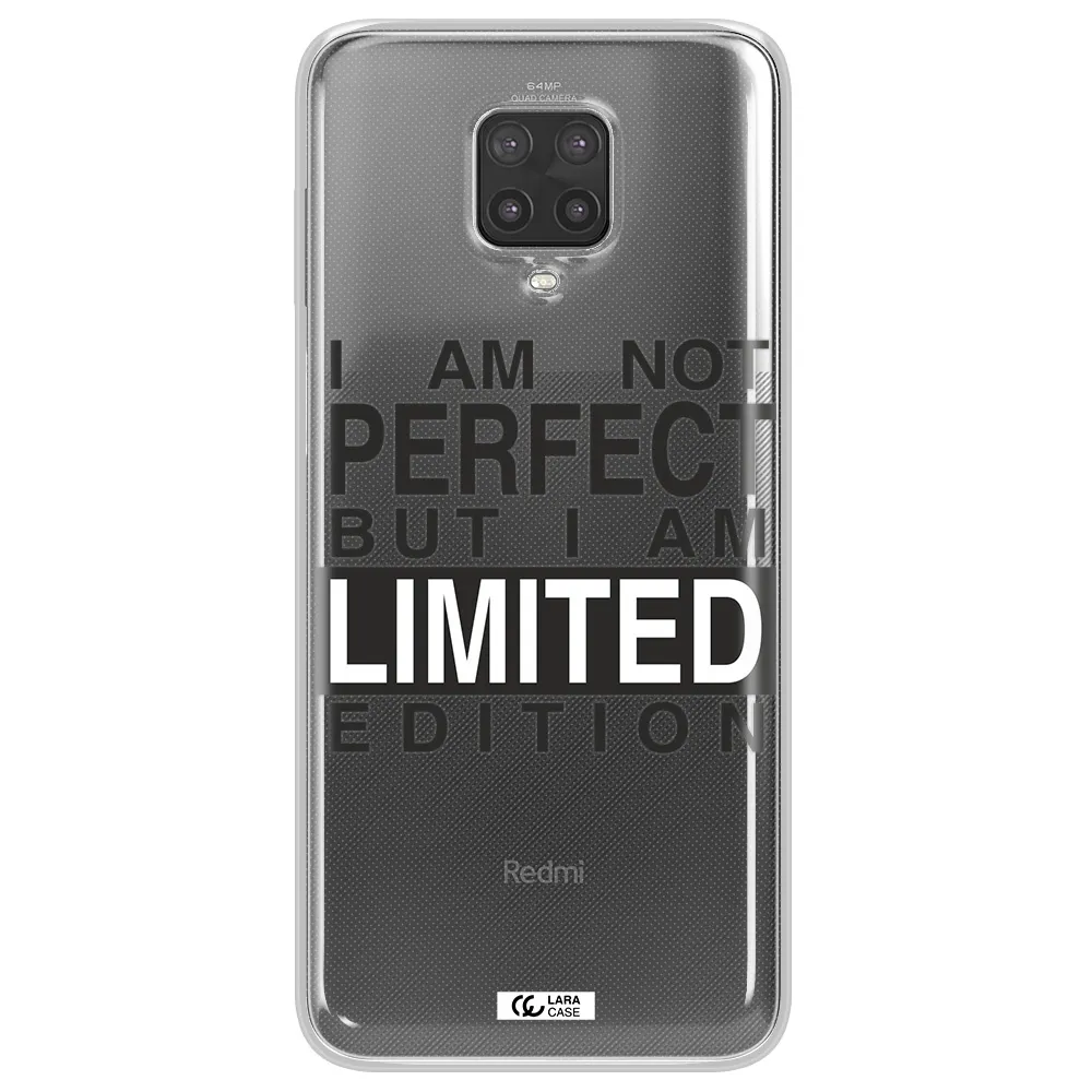I Am Not Perfect Xiaomi Note 9 Pro Clear TPU Case