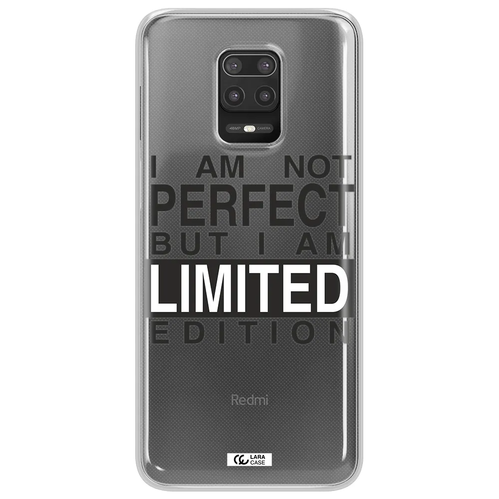 I Am Not Perfect Xiaomi Note 9S Clear TPU Case