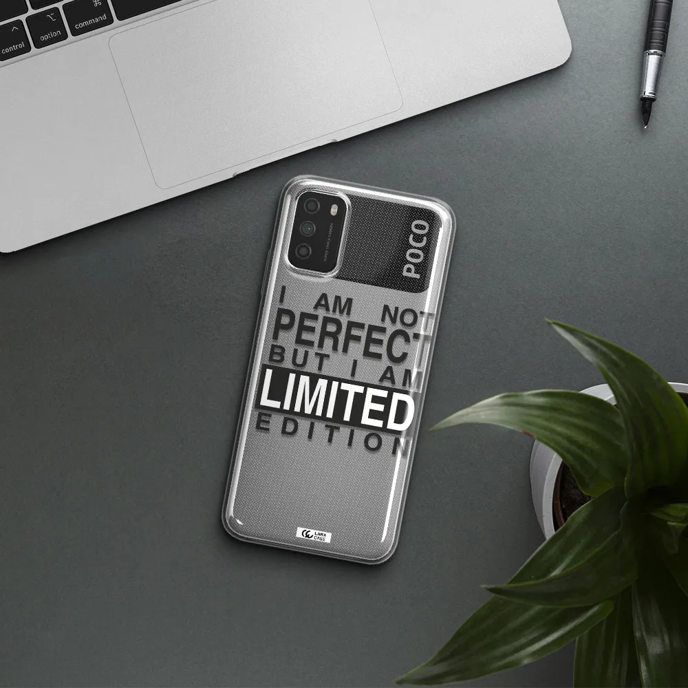 I Am Not Perfect Xiaomi Poco M3 Clear TPU Case