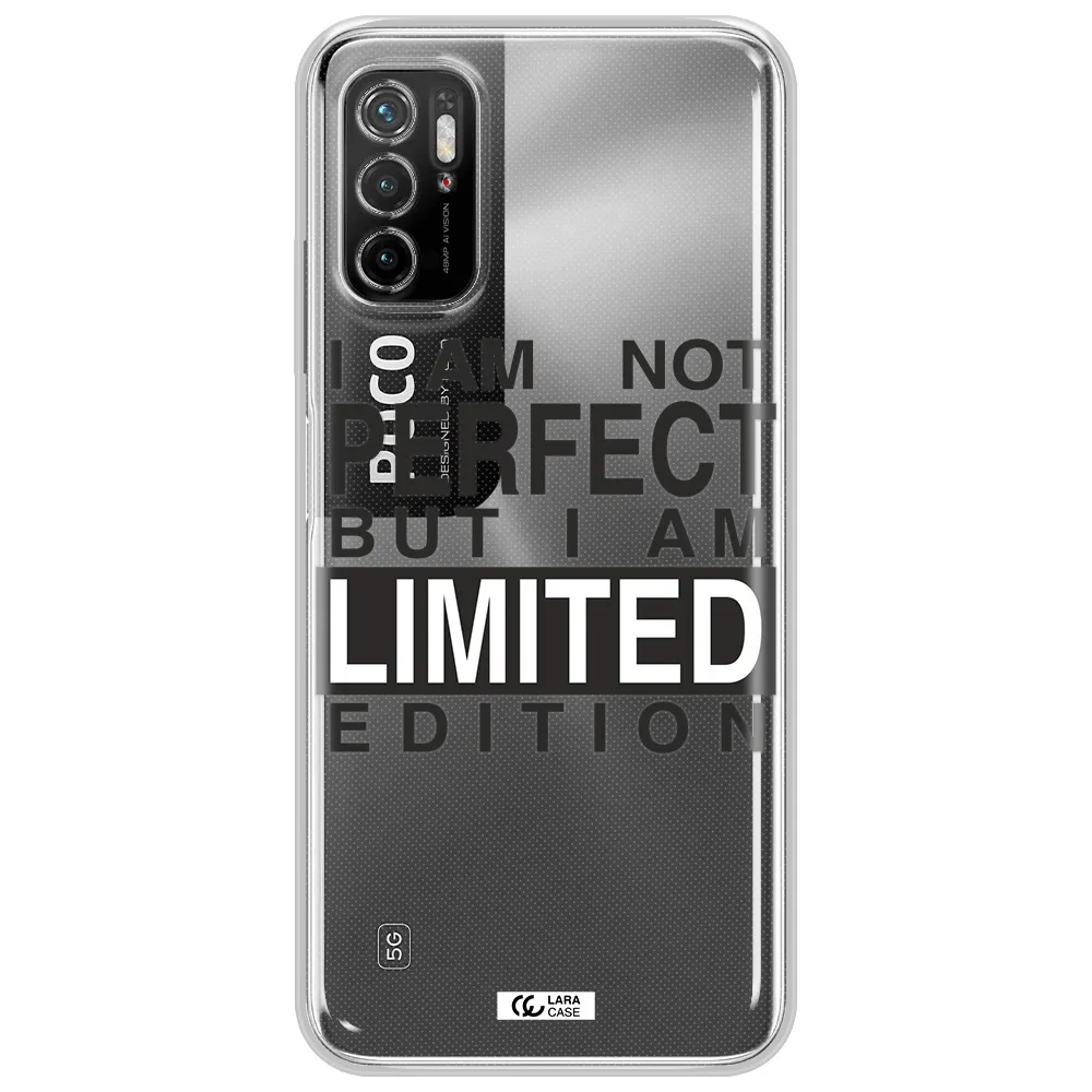 I Am Not Perfect Xiaomi Poco M3 Pro Clear Tpu Case