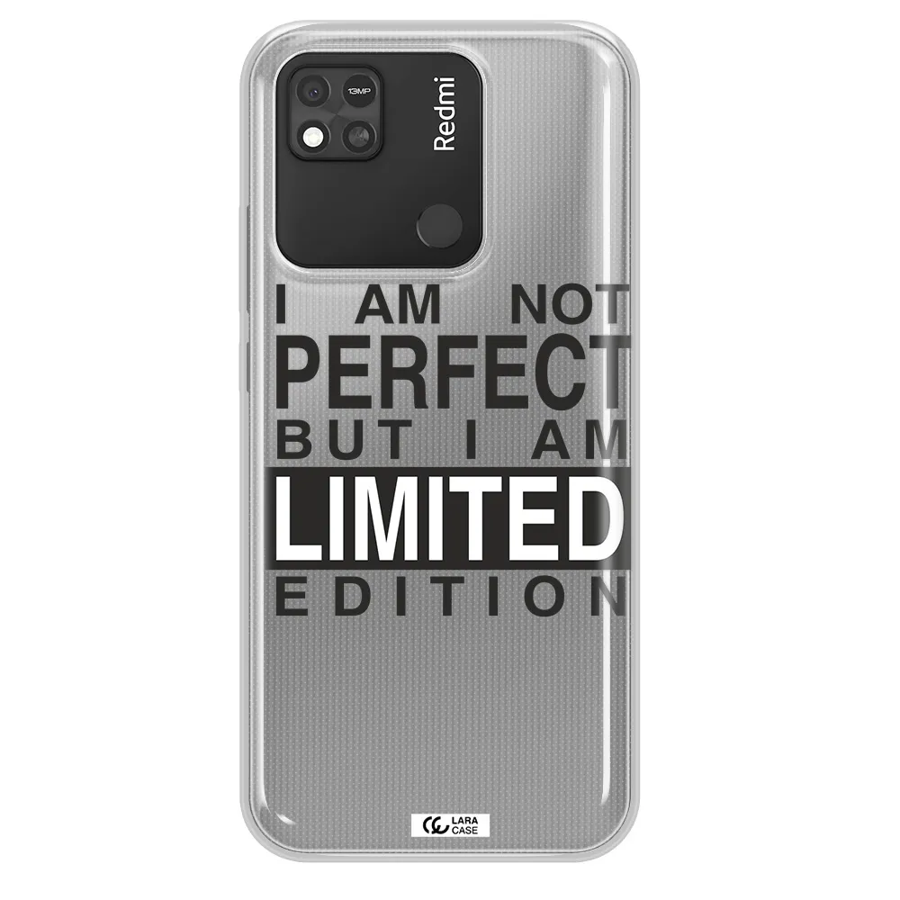 I Am Not Perfect Xiaomi Redmi 10A Clear TPU Case