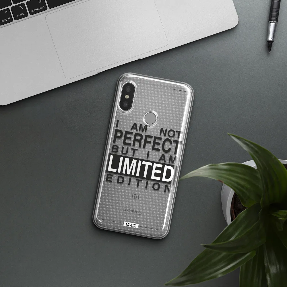I Am Not Perfect Xiaomi Redmi 6 Pro Clear TPU Case