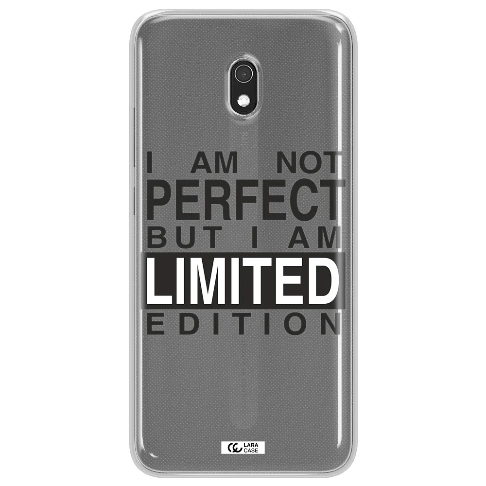I Am Not Perfect Xiaomi Redmi 8A Clear TPU Case