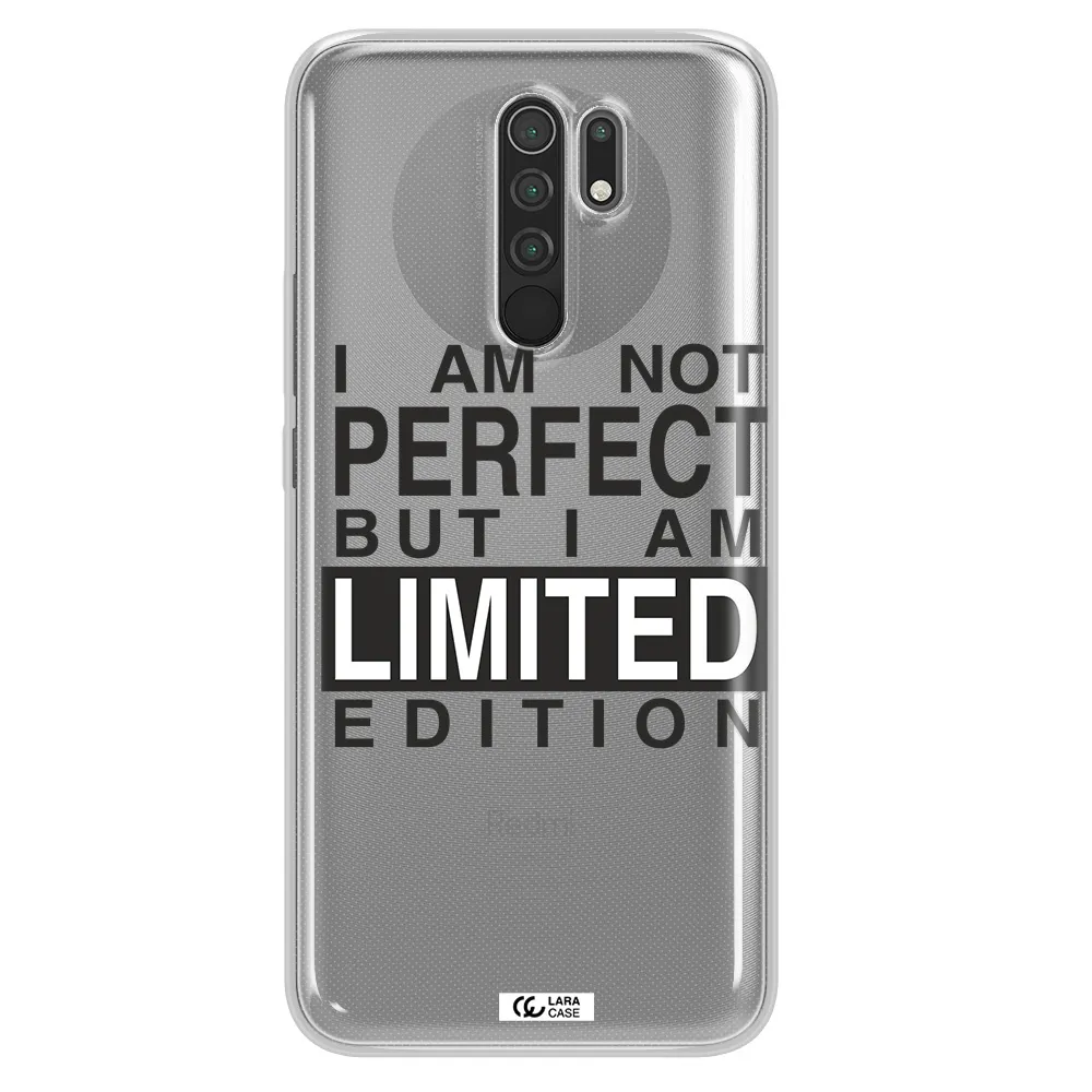 I Am Not Perfect Xiaomi Redmi 9 Clear TPU Case