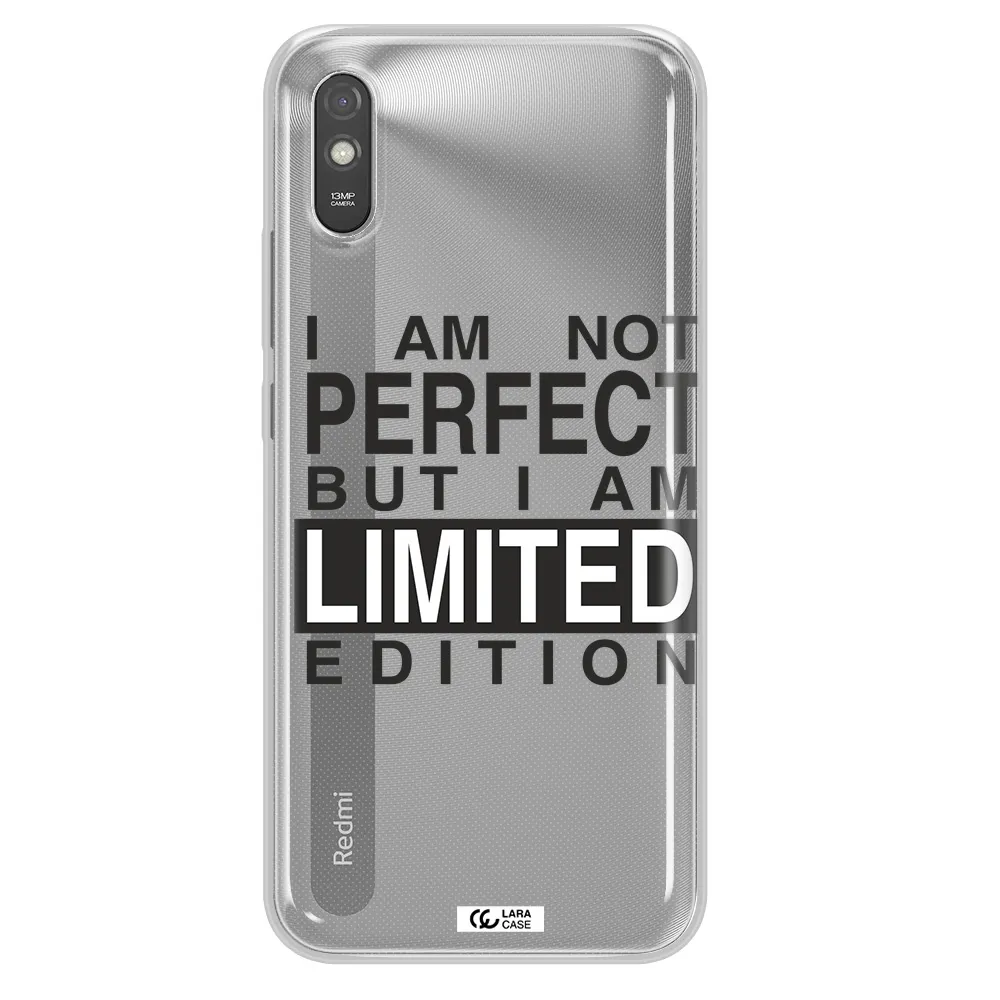 I Am Not Perfect Xiaomi Redmi 9A Clear TPU Case