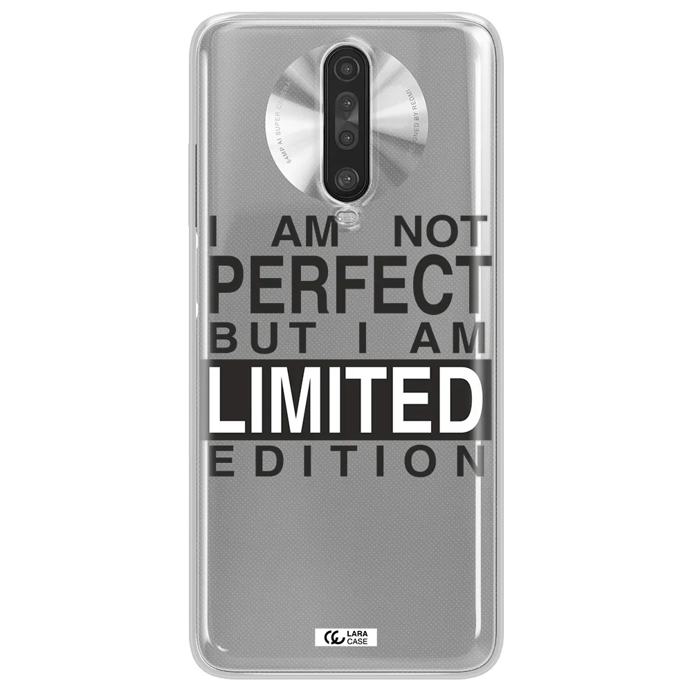 I Am Not Perfect Xiaomi Redmi K30 Clear TPU Case