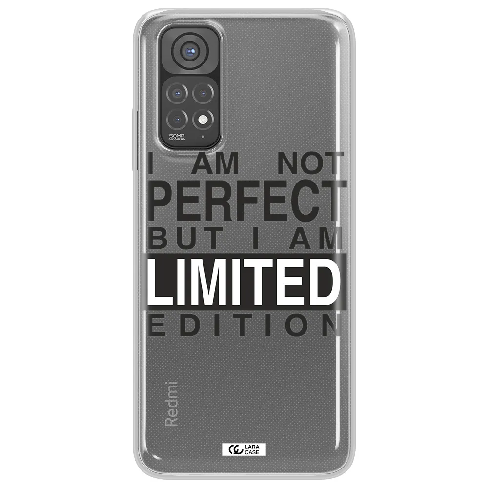 I Am Not Perfect Xiaomi Redmi Note 11 Clear TPU Case