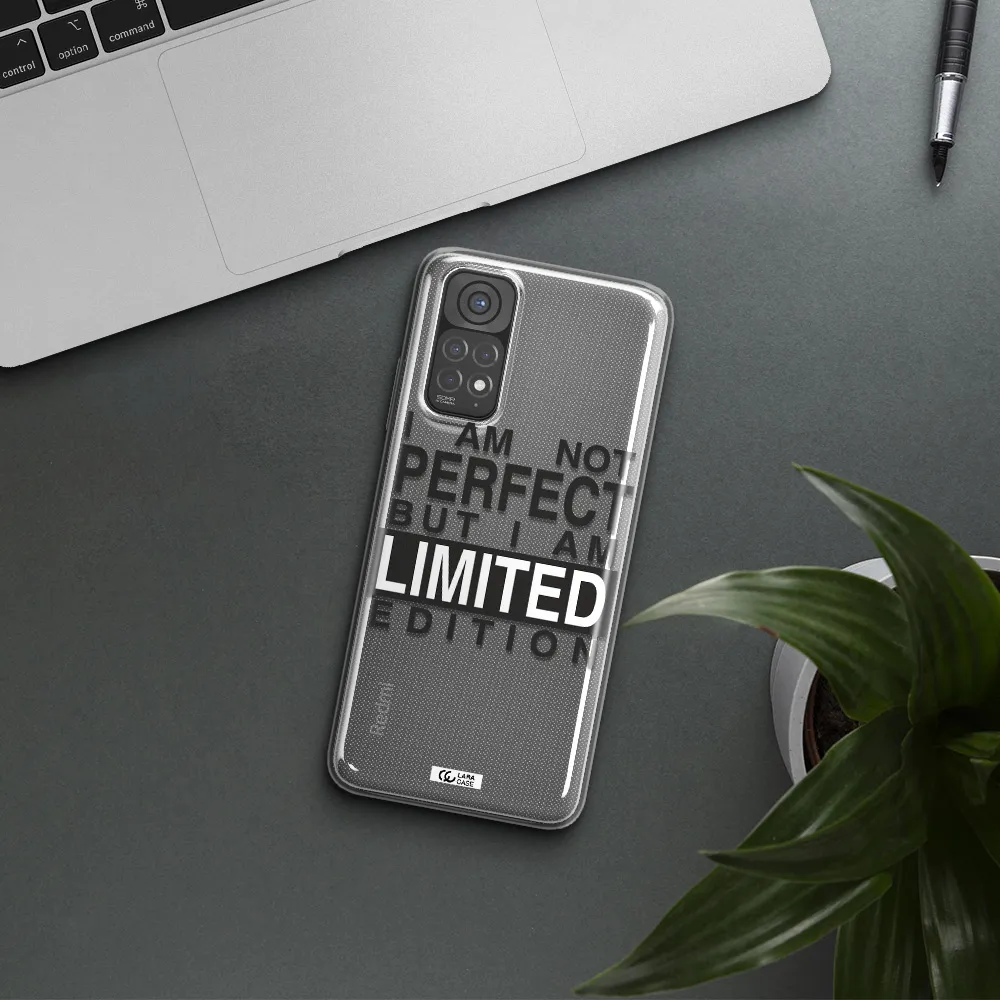 I Am Not Perfect Xiaomi Redmi Note 11 Clear TPU Case