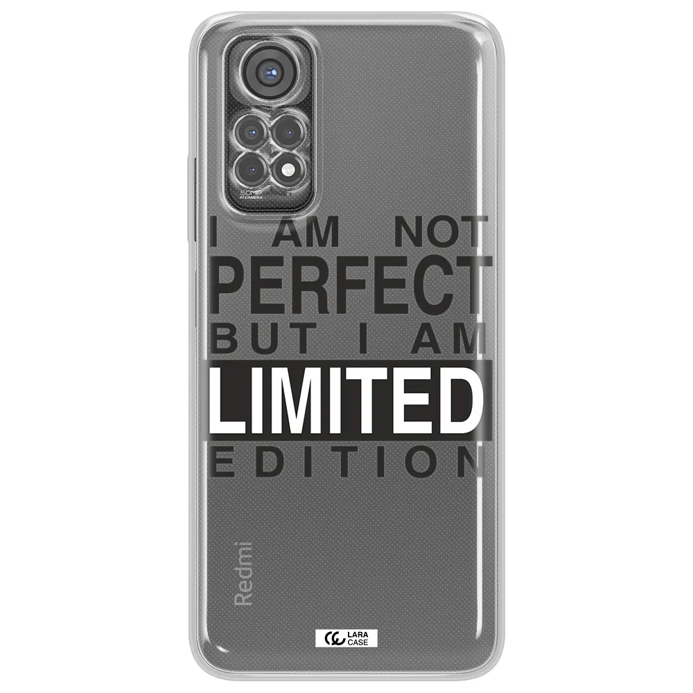 I Am Not Perfect Xiaomi Redmi Note 11S Clear Tpu Case