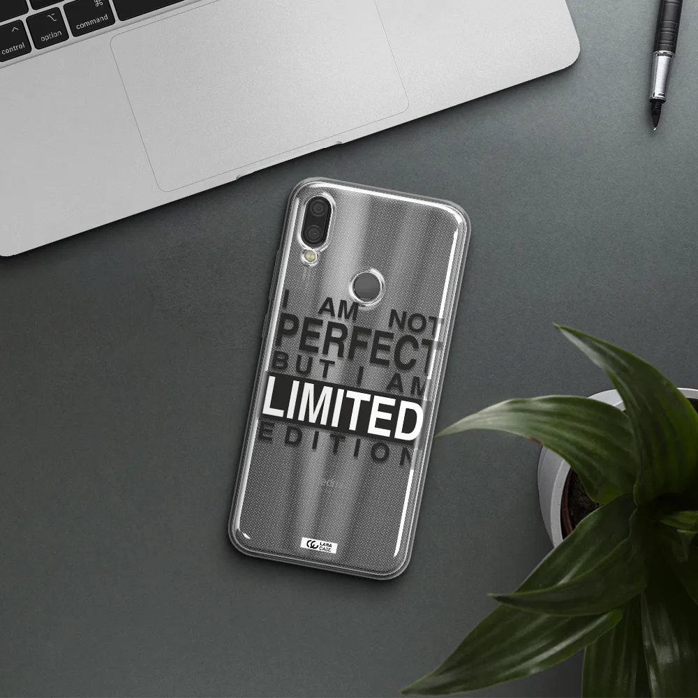 I Am Not Perfect Xiaomi Redmi Note 7 Clear TPU Case