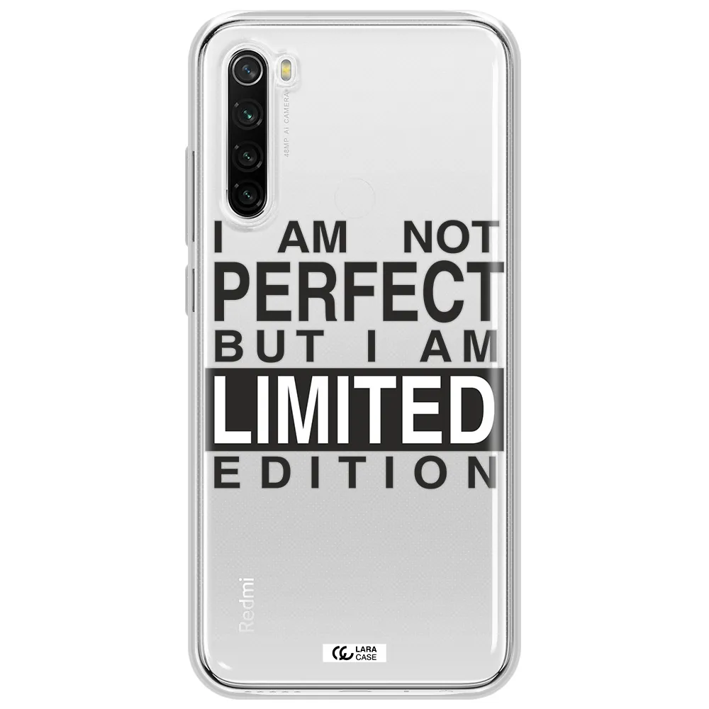I Am Not Perfect Xiaomi Redmi Note 8T Clear Tpu Case