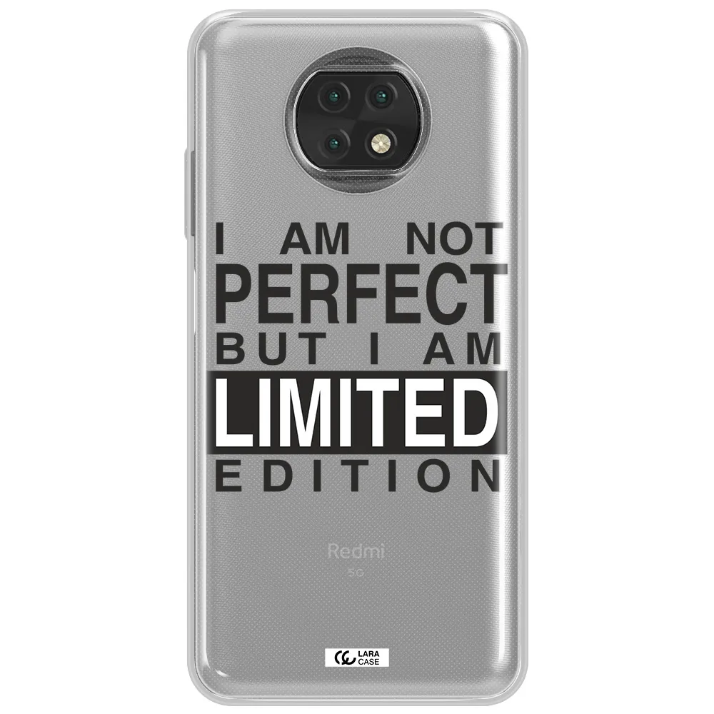 I Am Not Perfect Xiaomi Redmi Note 9T Clear Tpu Case