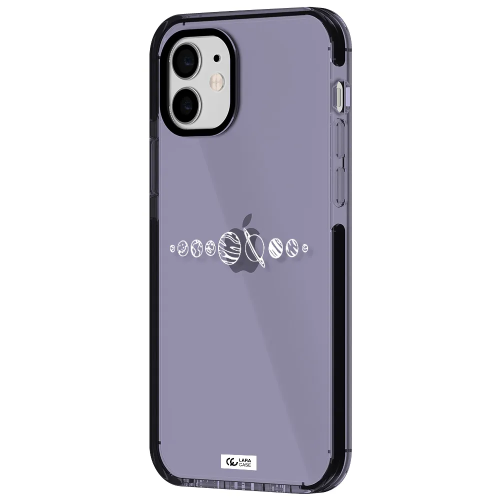 Solar System Apple iPhone 11 impact Lilac Case