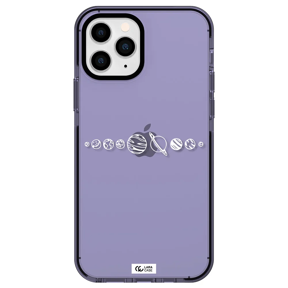 Solar System Apple iPhone 11 pro impact Lilac Case