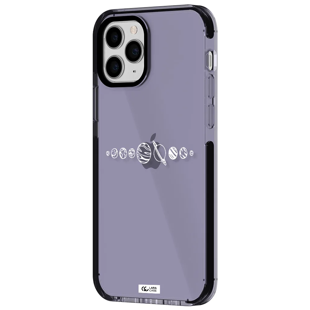 Solar System Apple iPhone 11 pro max impact Lilac Case