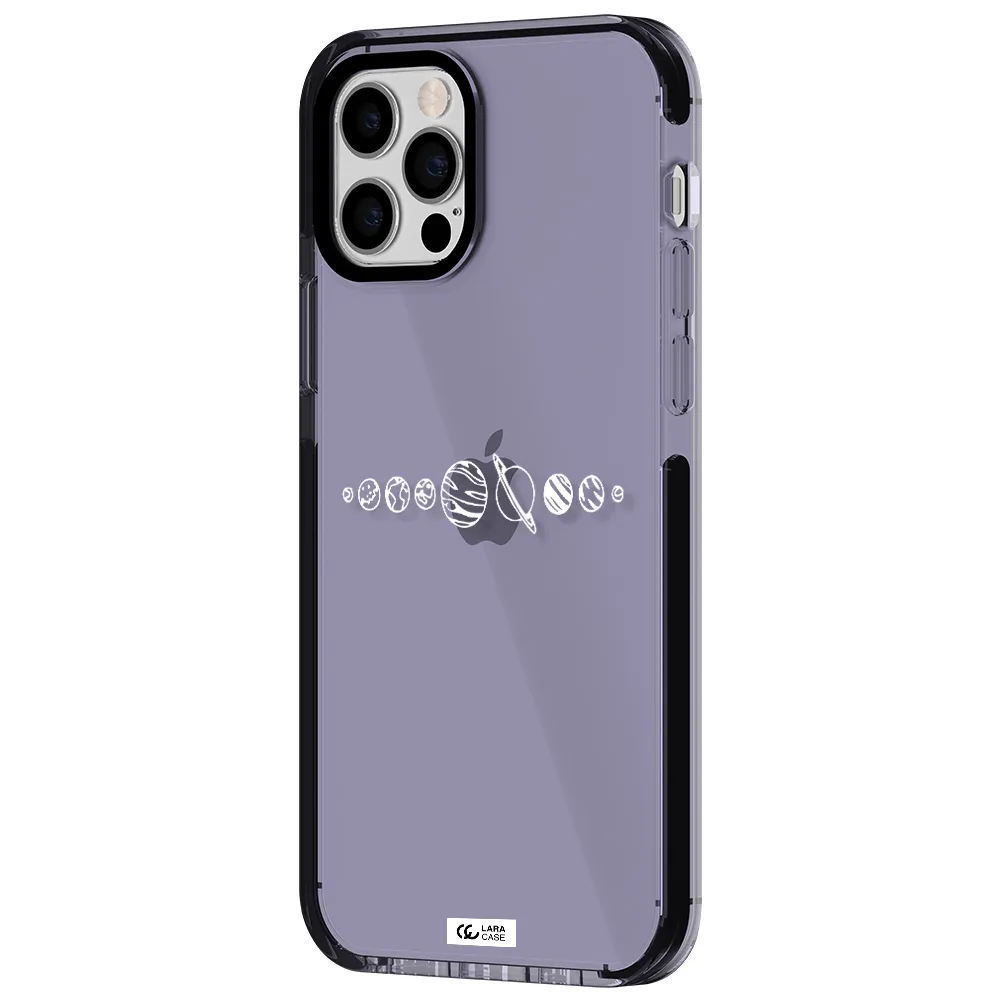 Solar System Apple iPhone 12 pro impact Lilac Case