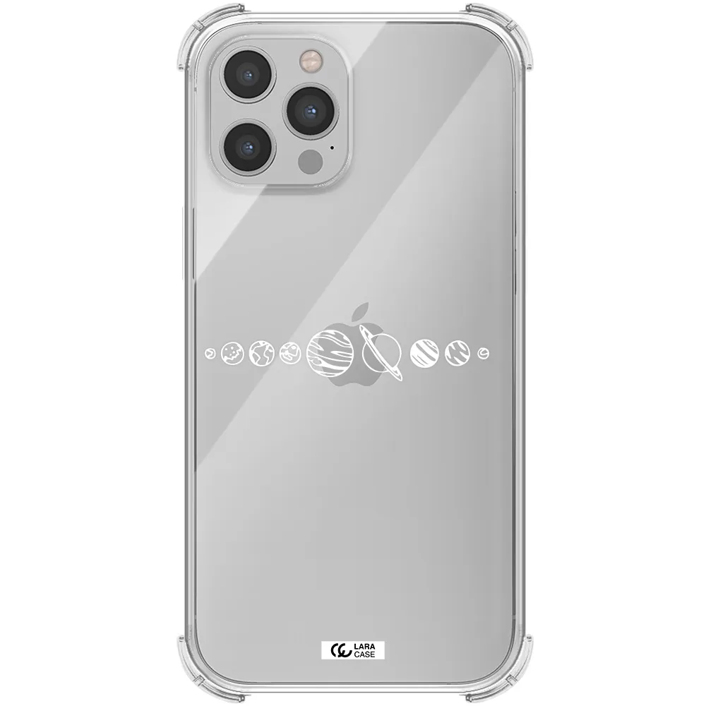 Solar System Apple iPhone 12 pro max Clear PC Case