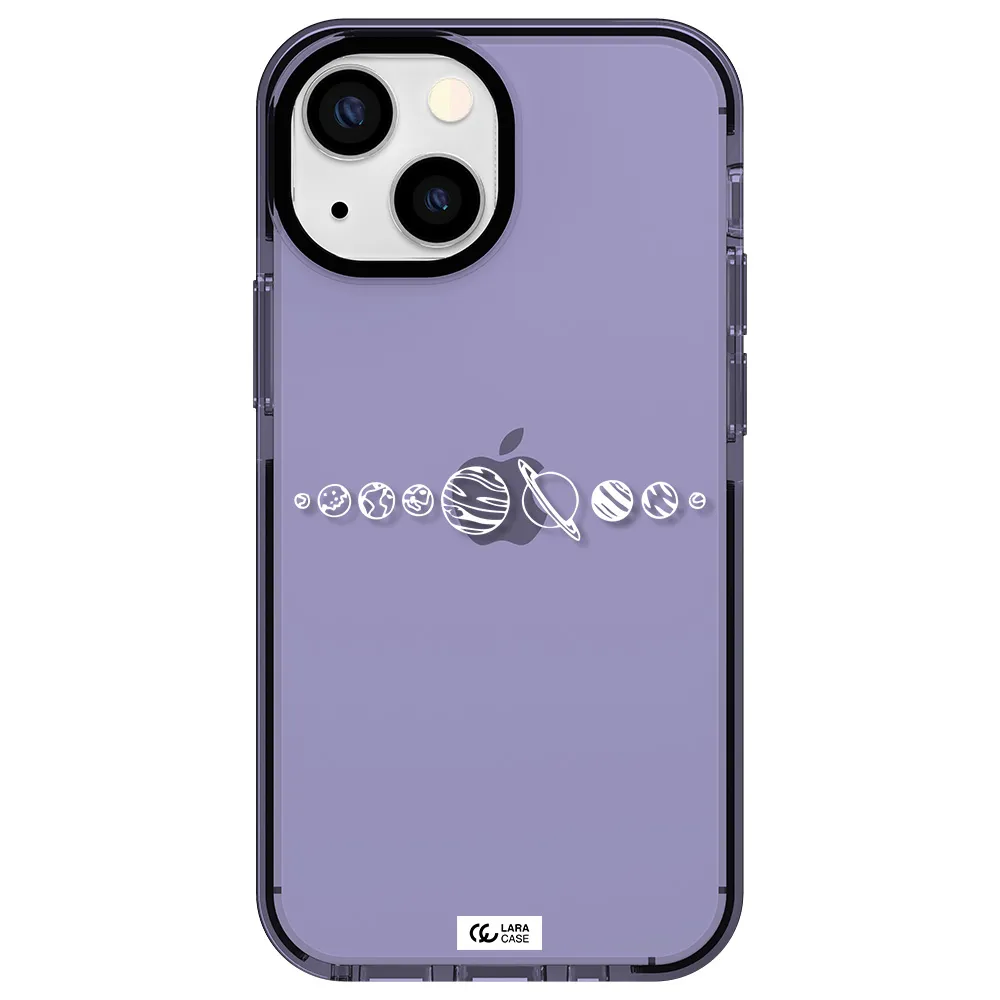 Solar System Apple iPhone 13 mini impact Lilac Case