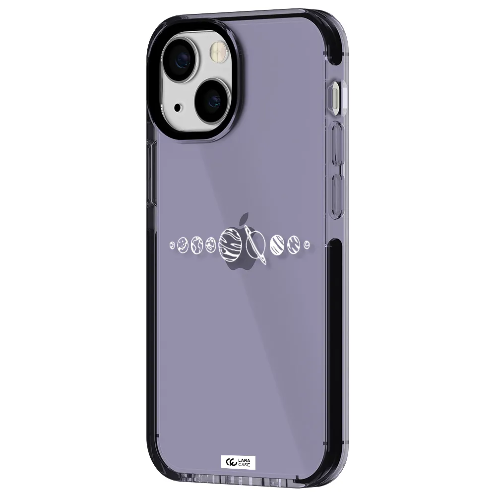 Solar System Apple iPhone 13 mini impact Lilac Case