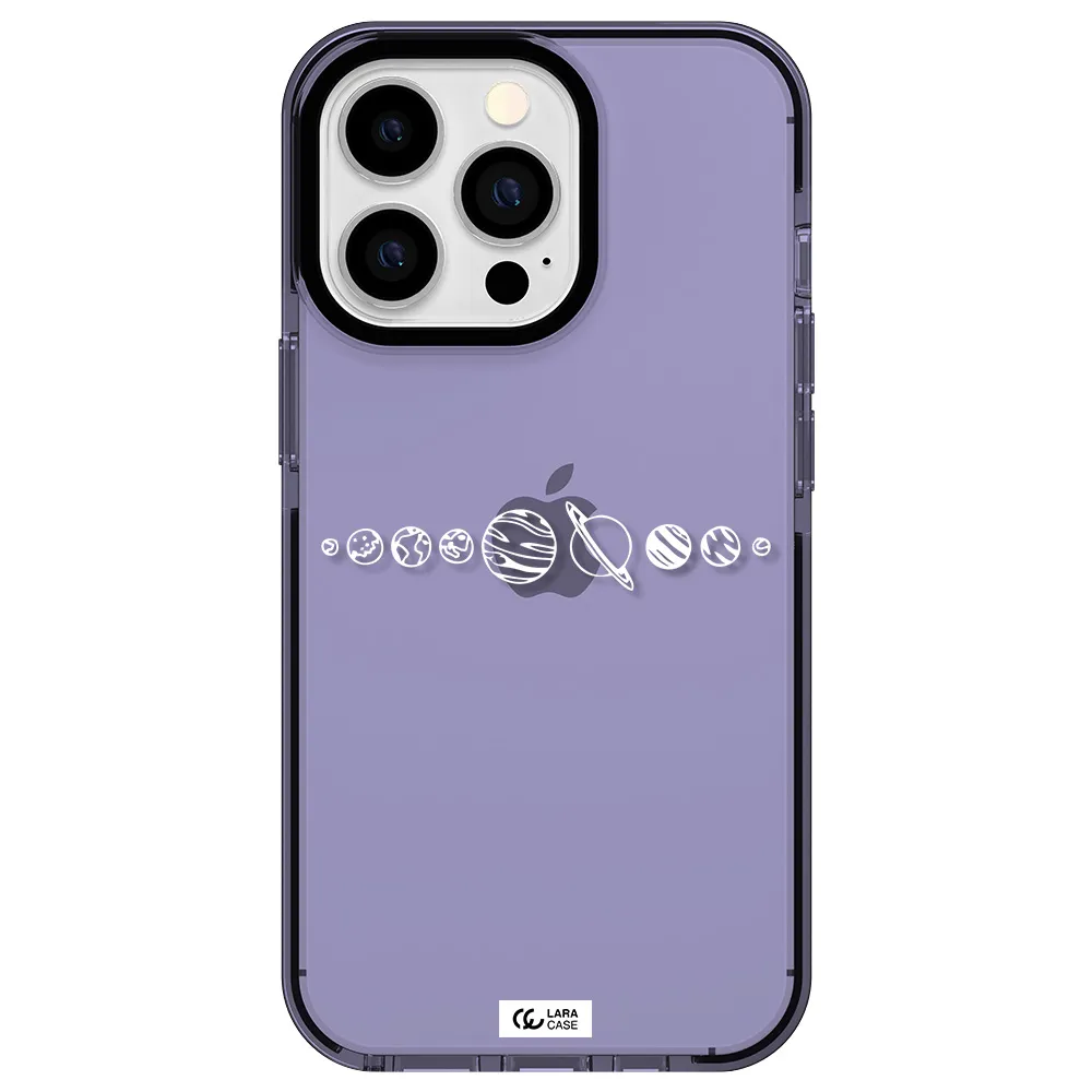 Solar System Apple iPhone 13 Pro impact Lilac Case