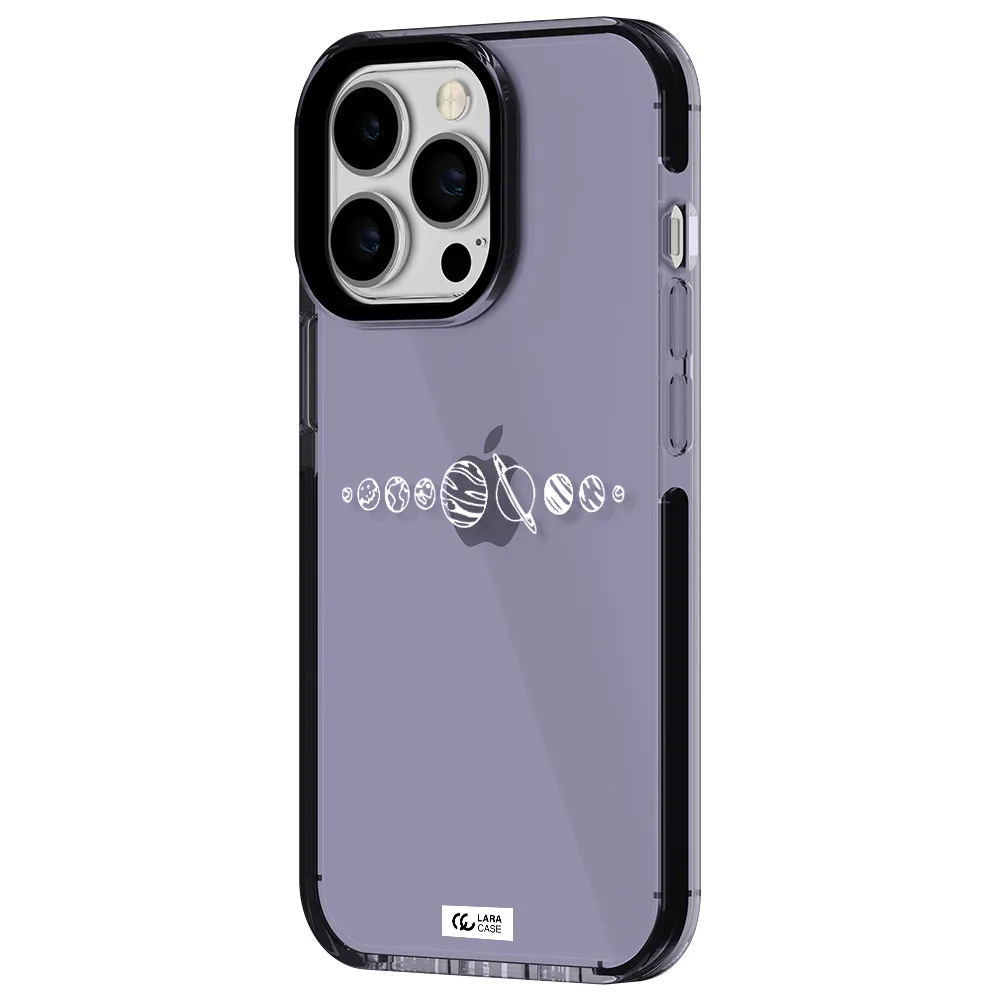 Solar System Apple iPhone 13 Pro impact Lilac Case