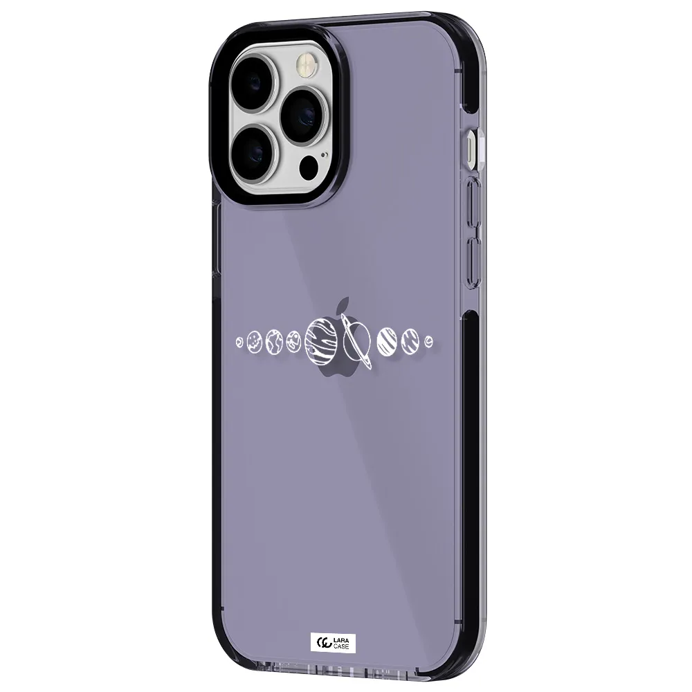 Solar System Apple iPhone 13 Pro Max impact Lilac Case