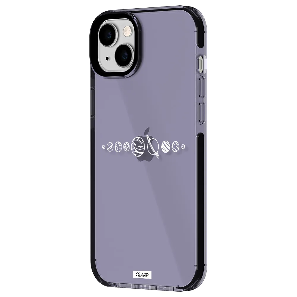 Solar System Apple iPhone 14 plus impact Lilac Case