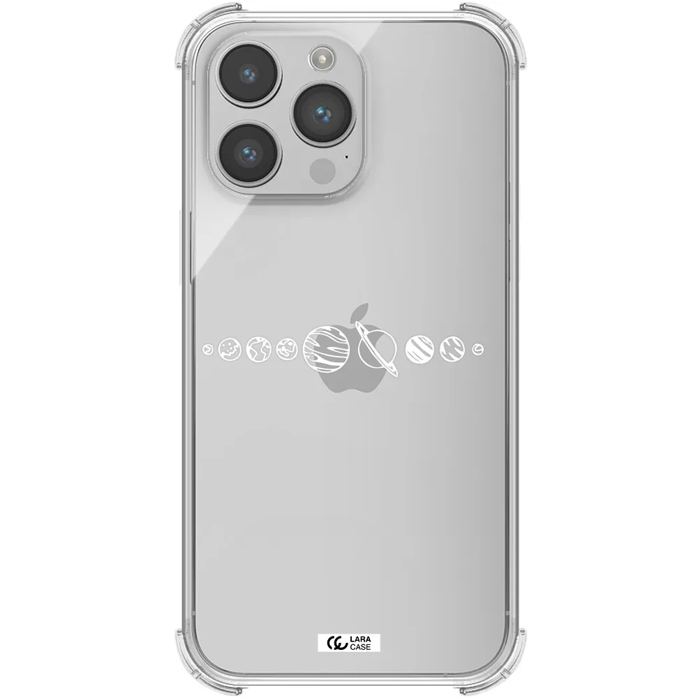 Solar System Apple iPhone 14 pro max Clear PC Case