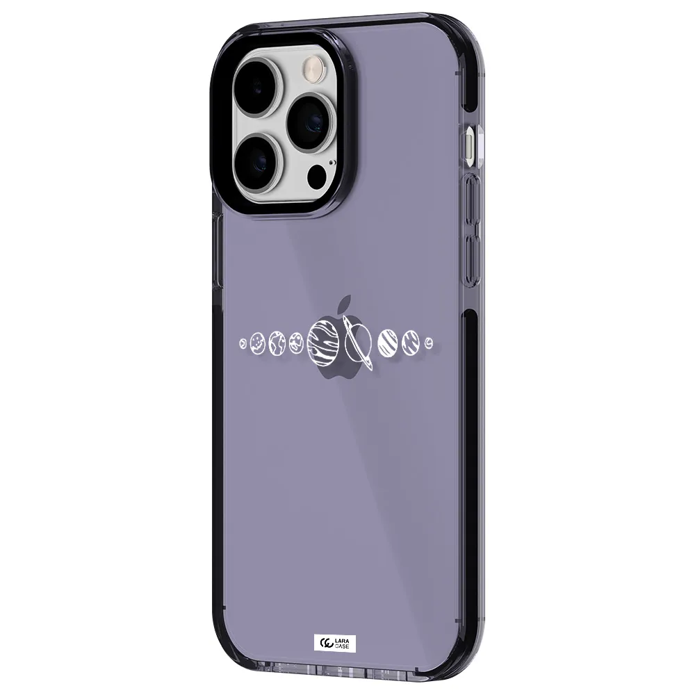 Solar System Apple iPhone 15 Pro impact Lilac Case