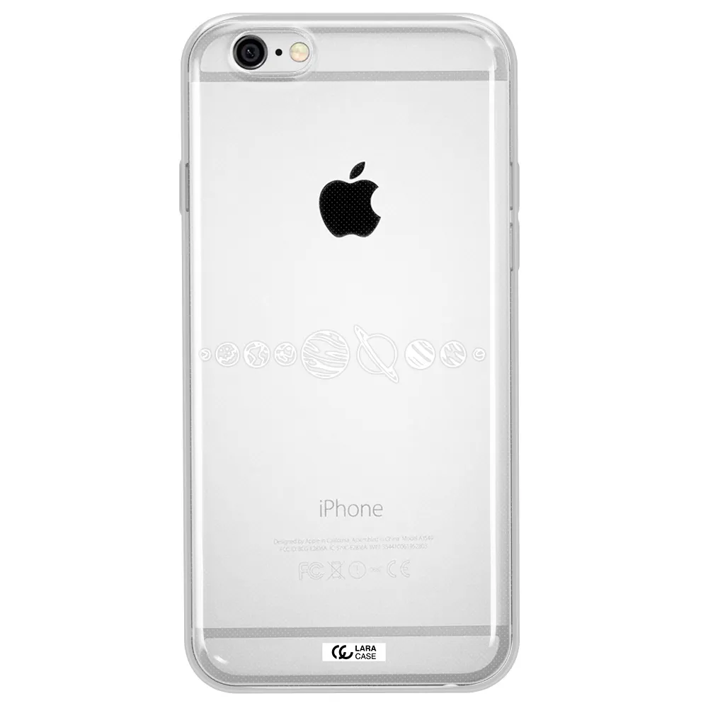 Solar System Apple iPhone 6 Clear TPU Case