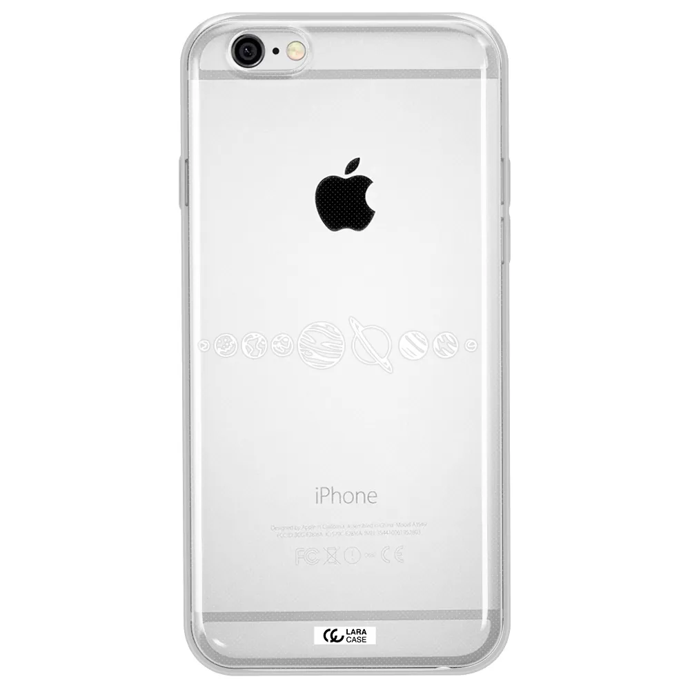 Solar System Apple iPhone 6 plus Clear TPU Case