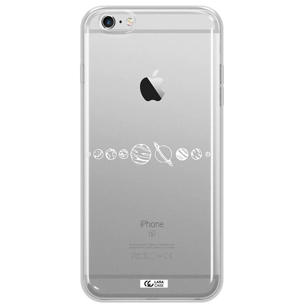 Solar System Apple iPhone 6 s plus Clear TPU Case