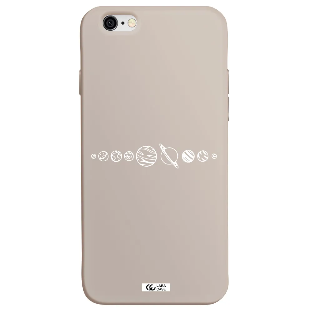 Solar System Apple iPhone 6 Silicone Stone Case