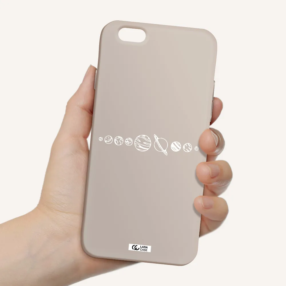 Solar System Apple iPhone 6 Silicone Stone Case
