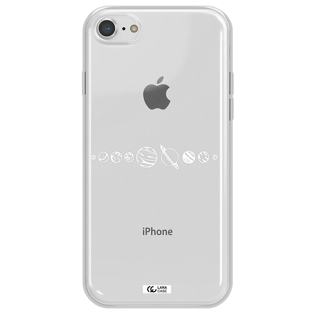 Solar System Apple iPhone 7 Clear TPU Case