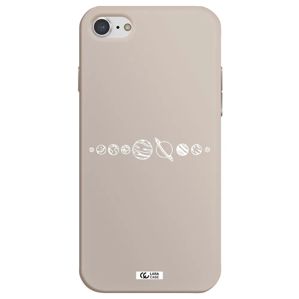 Solar System Apple iPhone 7 Silicone Stone Case