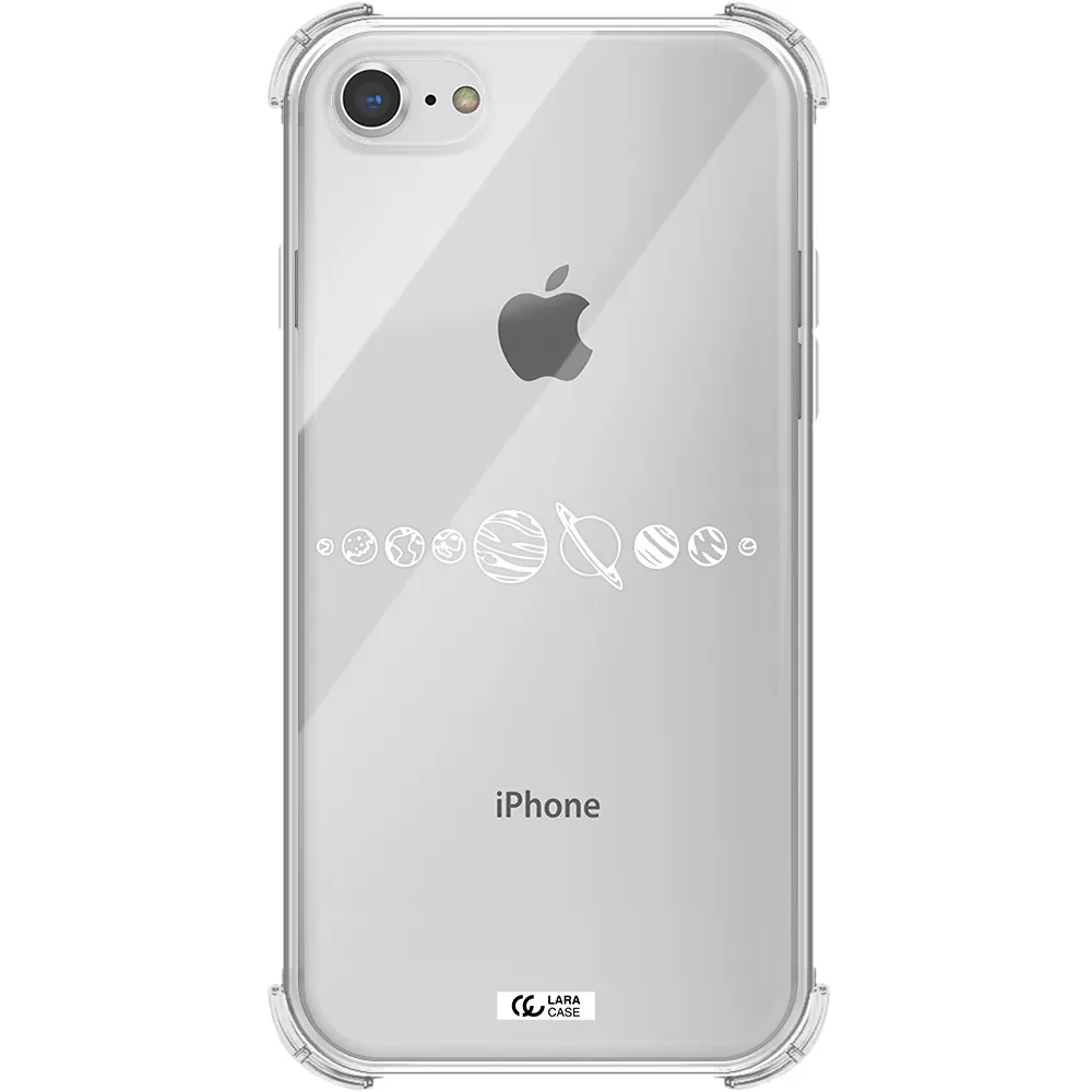 Solar System Apple iPhone 8 Clear PC Case
