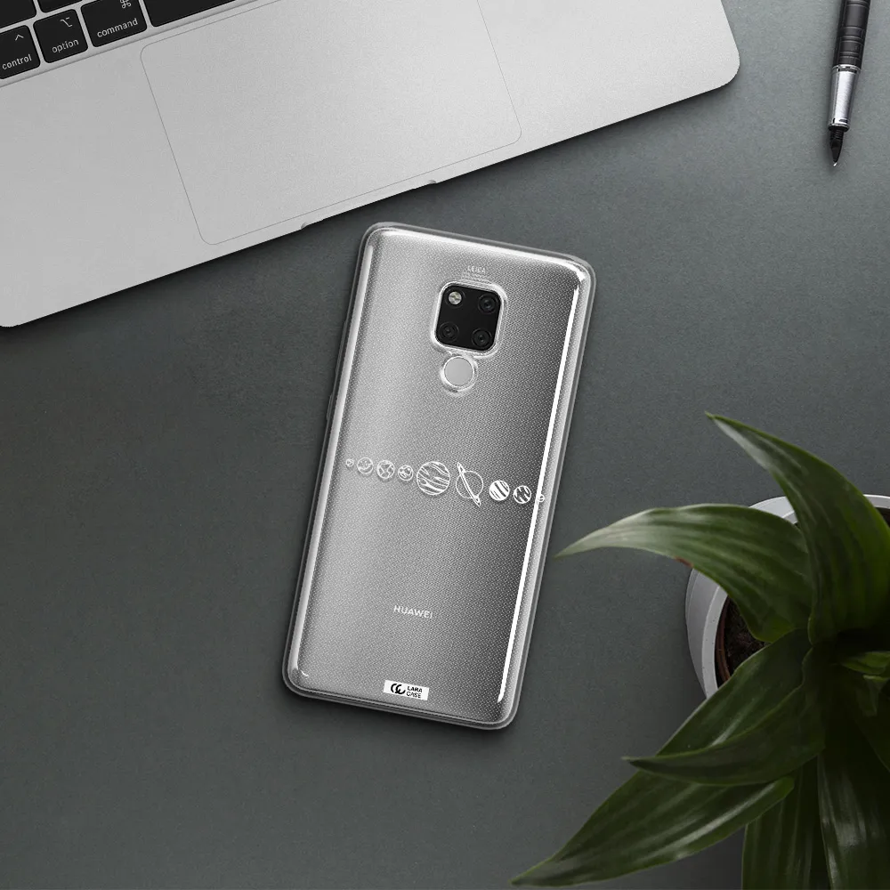 Solar System Huawei Mate 20X Clear TPU Case