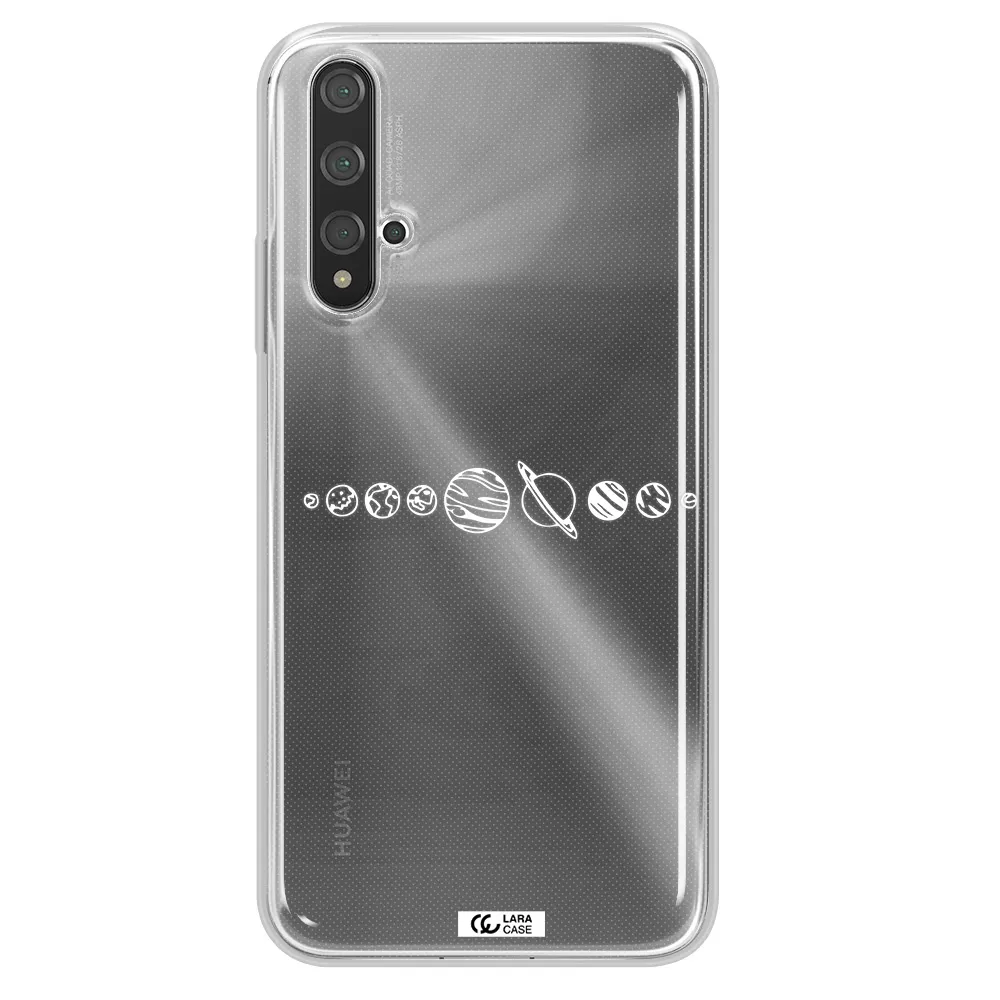 Solar System Huawei Nova 5t Clear TPU Case